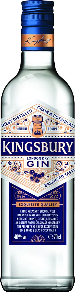Gin Kingsbury London 40% 0.70L