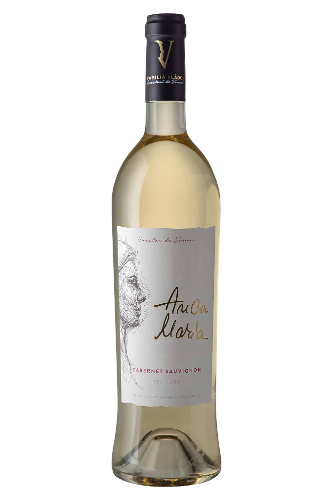 Vin Alb Familia Vladoi Anca Maria, Cabernet Sauvignon In Blanc, Sec, 0.75L