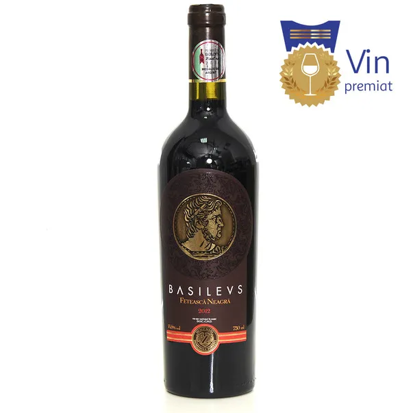 Vin rosu Basileus Feteasca Neagra, sec 0.75L