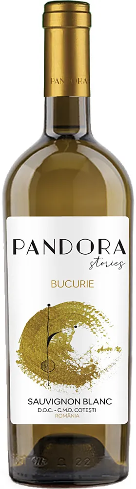 Vin alb sec, Pandora Sauvignon Blanc, 0.75L