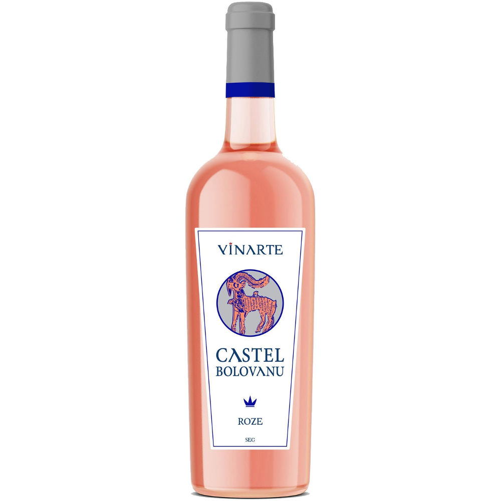 Vin rose Vinarte Castel Bolovanu, Cabernet Sauvignon, Sec, 0.75L