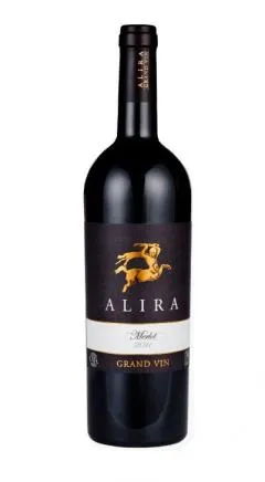 Vin rosu Alira Grand Vin Merlot, sec, 0.75L