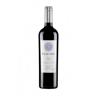 Vin rosu Sol De Chile Merlot, Sec 0.75L