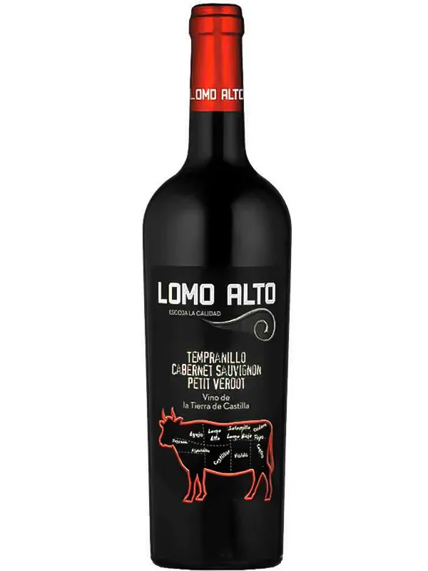 Vin rosu Lomo Alto Tempranillo Cabernet Sauvignon Petit Verdot 0.75L