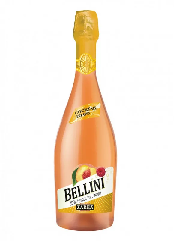 Vin spumant Zarea Cocktail To Go Bellini 0.75L