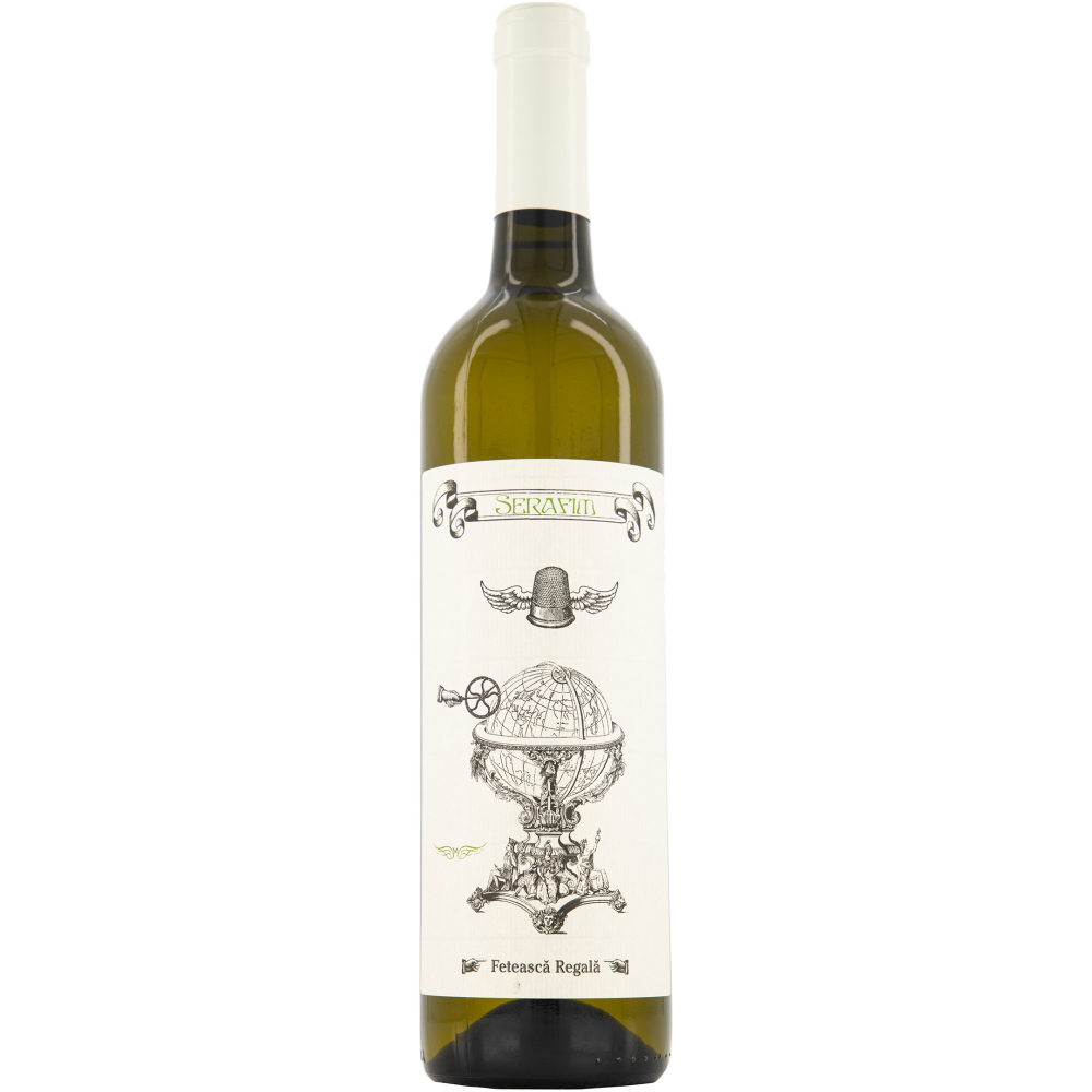 Vin alb sec Serafim Feteasca Regala, 0.75L