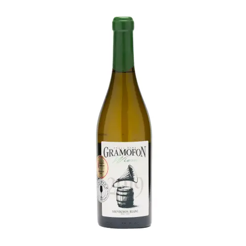 Vin alb sec Gramofon Sauvignon Blanc 0.75L