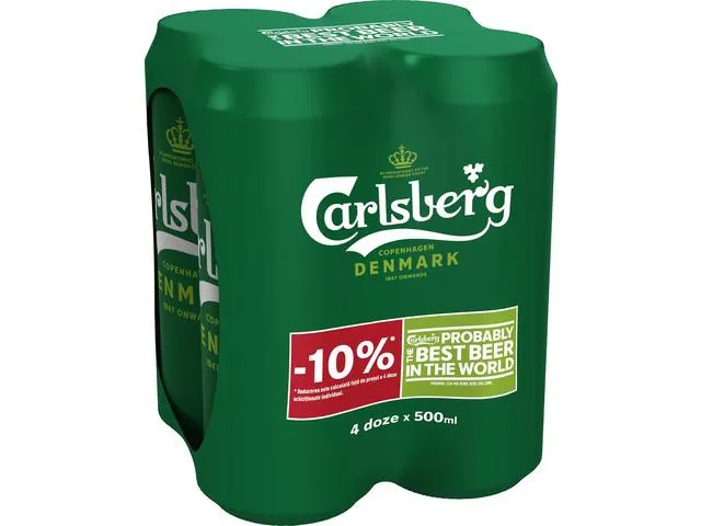 Bere Carlsberg 4pack doza 0.5L