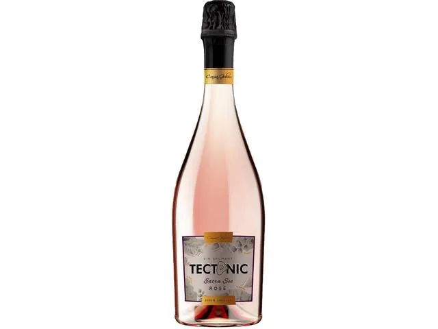 Vin spumant roze Tectonic extrasec 0.75L
