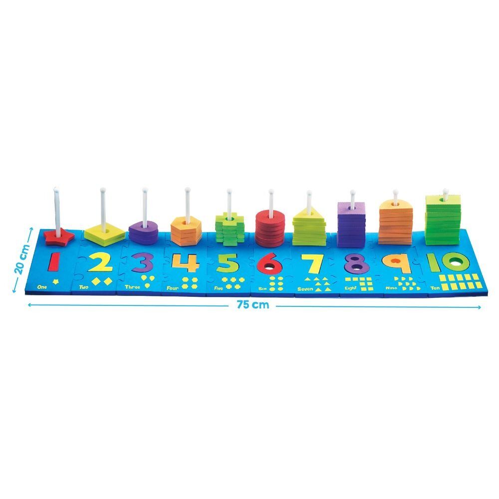 Jucarie de numarare Abacus Junior Imagimake, Multicolor