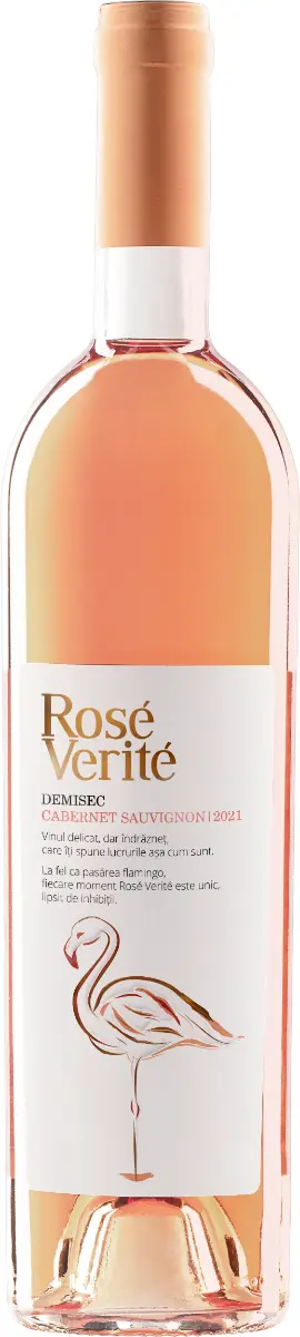 Vin rose Verite Cabernet Sauvignon, Demisec, 0.75l