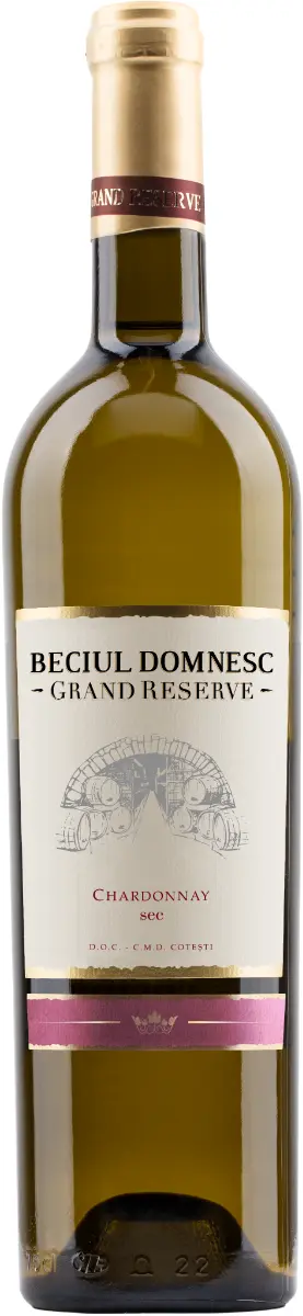 Vin alb Beciul Domnesc Grand Reserve Chardonnay, Sec, 0.75 l