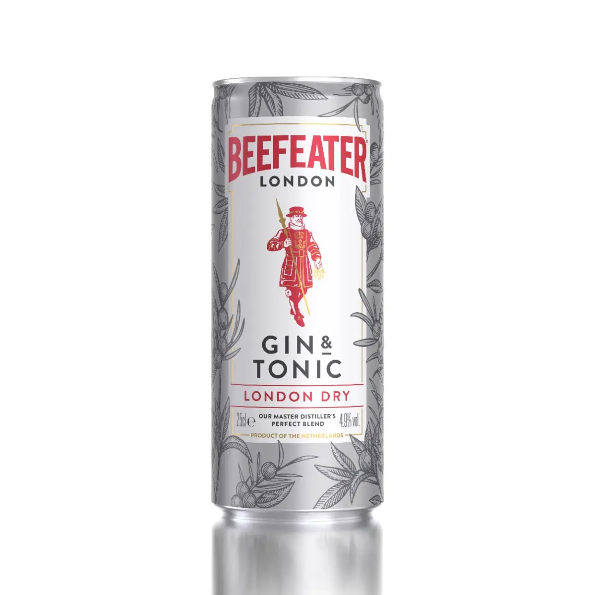Gin & Tonic Beefeater London Dry , 250ml