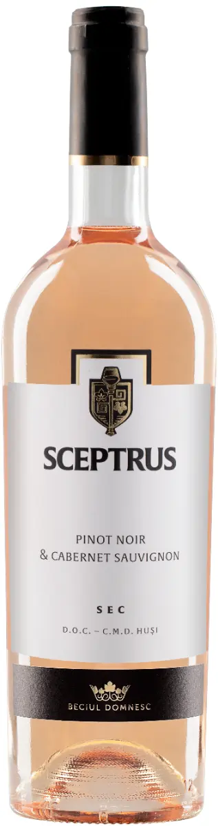 Vin rose Sceptrus, Pinot Noir & Cabernet Sauvignon, Sec, 0.75L