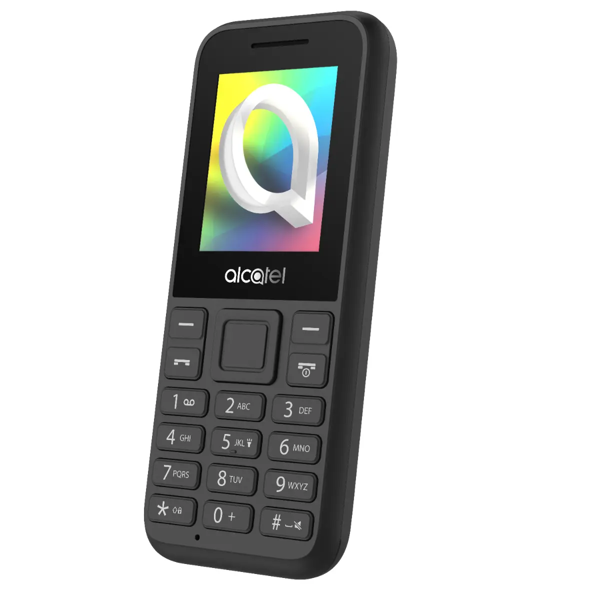 Telefon mobil Alcatel 1068, 2G, Dual Sim, Negru