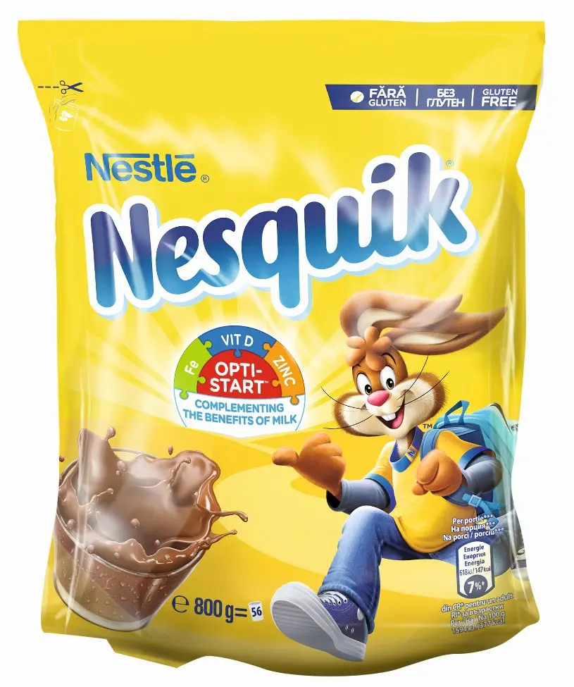 Cacao instant Nesquik cu vitamine, 800g