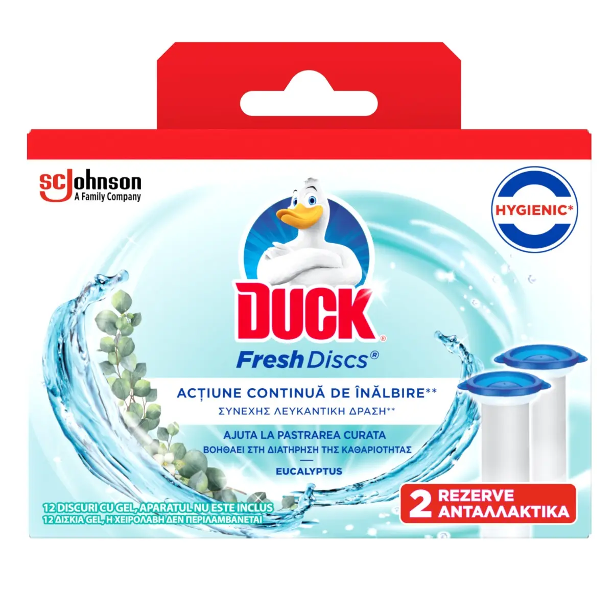 Odorizant Duck fresh discs eucalipt
