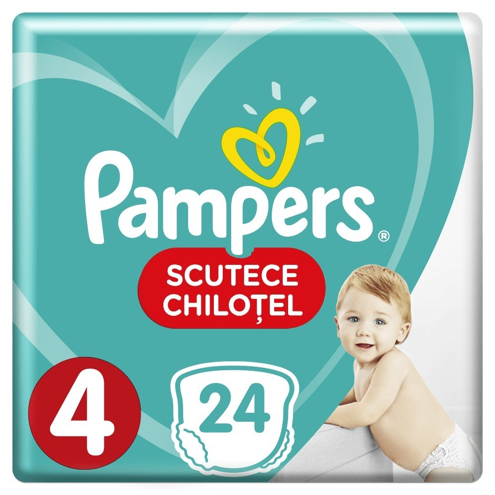 Scutece-chilotel Pampers Pants Marimea 4, 9-15kg, 24 buc