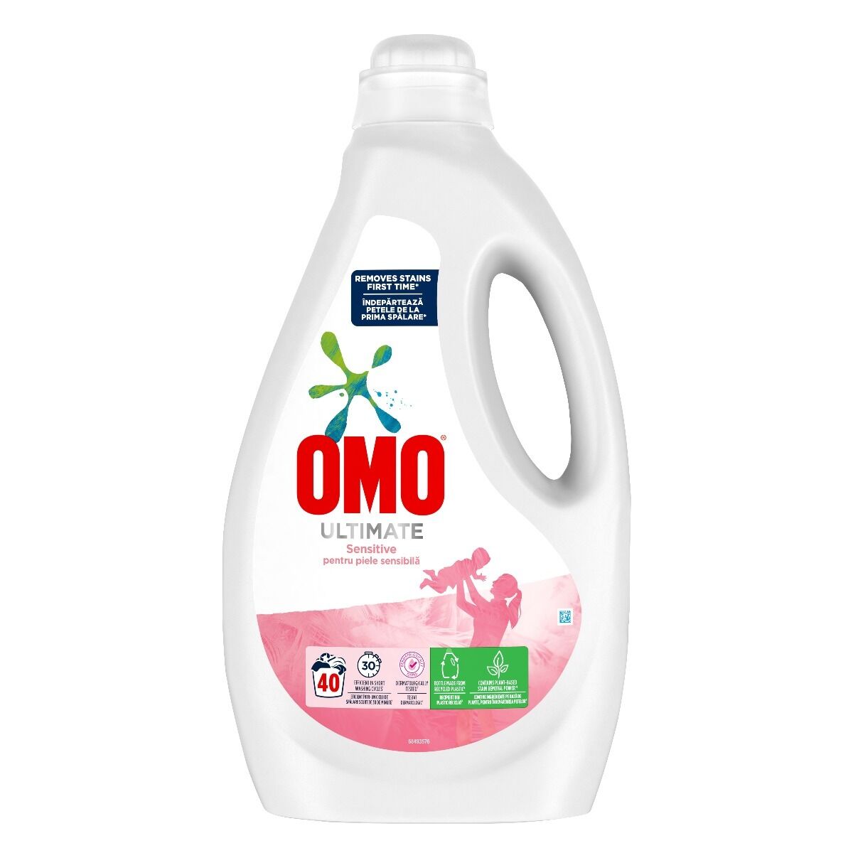 Detergent automat lichid Omo Sensitive, 40 spalari, 2 L