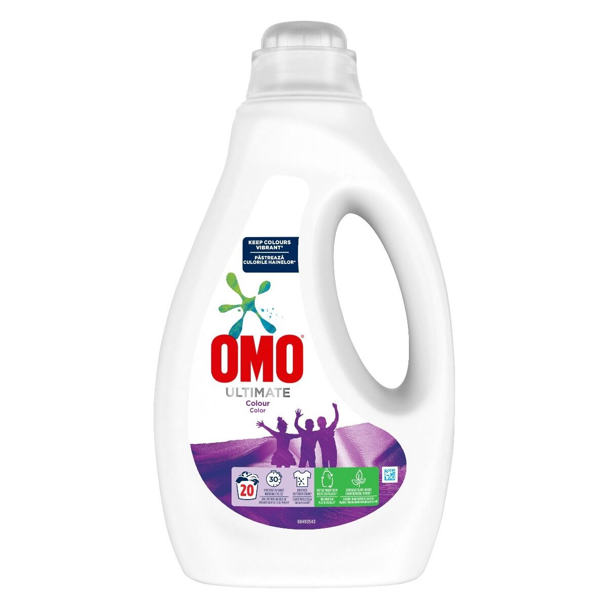 Detergent automat lichid Omo Ultimate Colour, 20 spalari, 1 L