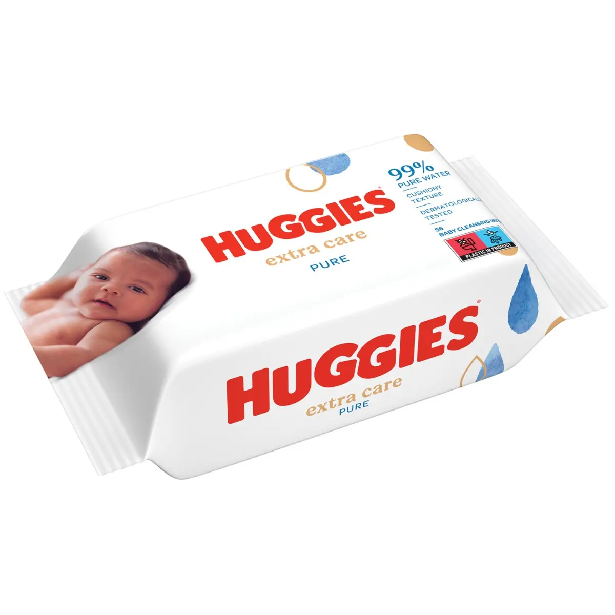 Servetele umede Huggies BW Pure Extra Care 56 buc