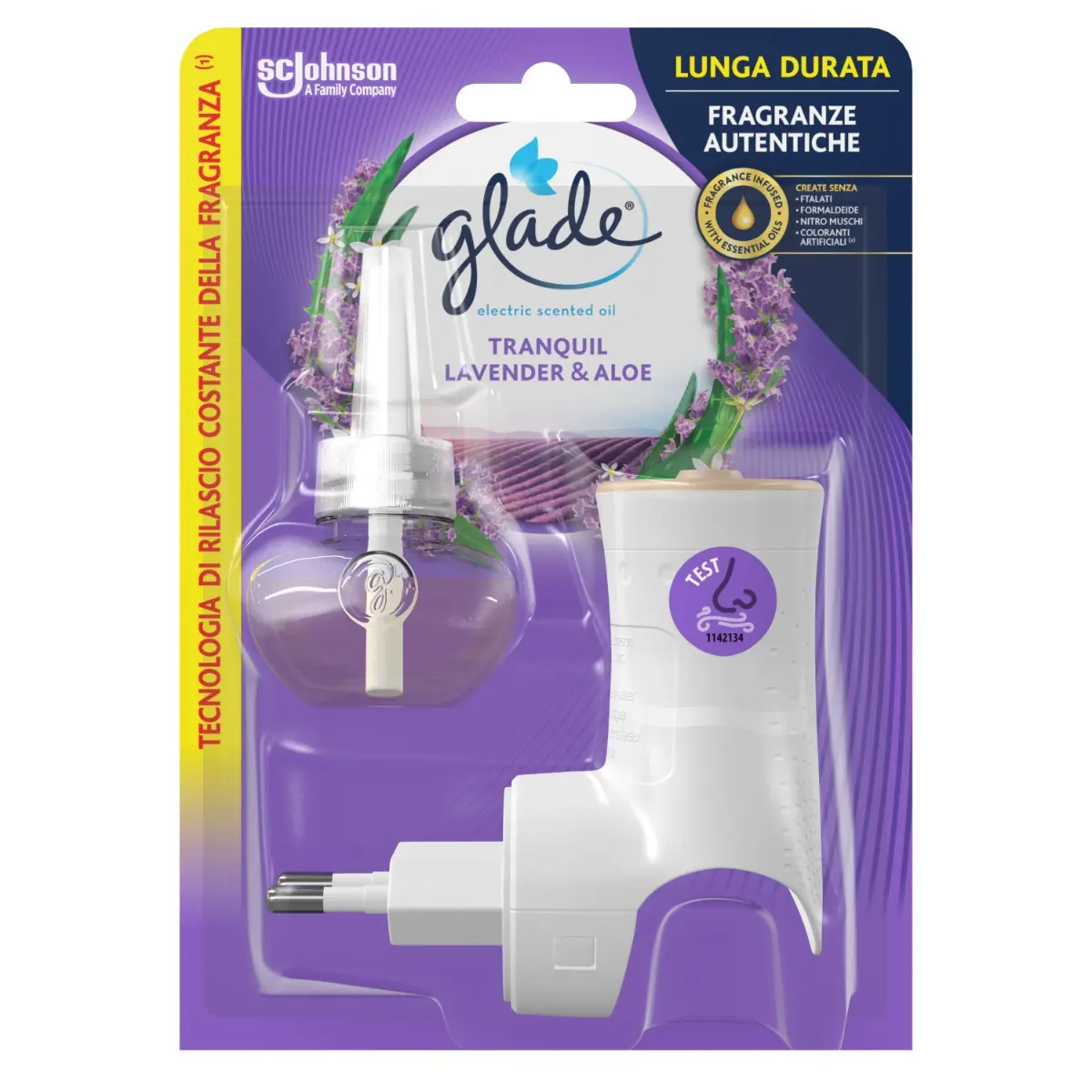 Glade Electric Aparat Tranquil Lavender & Aloe 20.ml