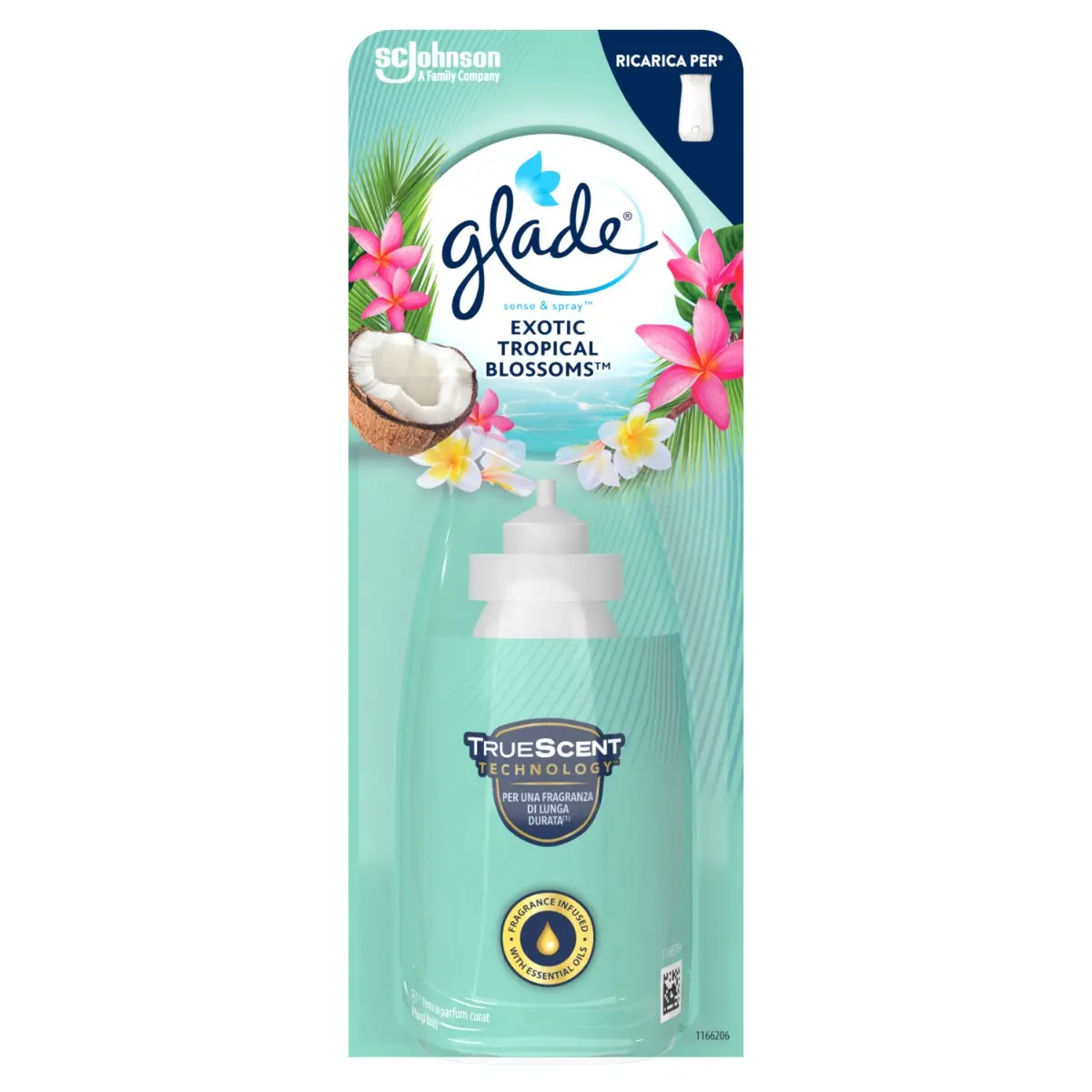 Glade Sense&Spray Rezerva Tropical Blossoms18ml