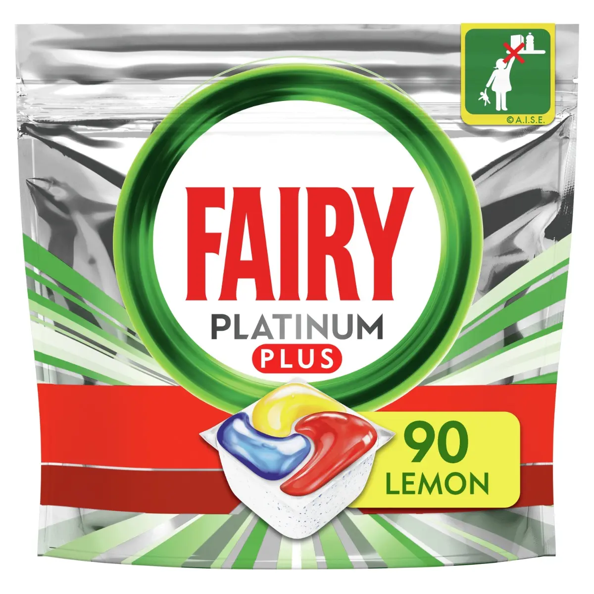 Detergent automat Fairy Platinum Plus, 90 bucati