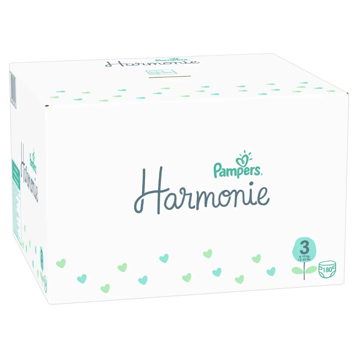 Scutece Pampers Harmonie XXL Box, Marimea 3, 6-10 kg, 180 buc