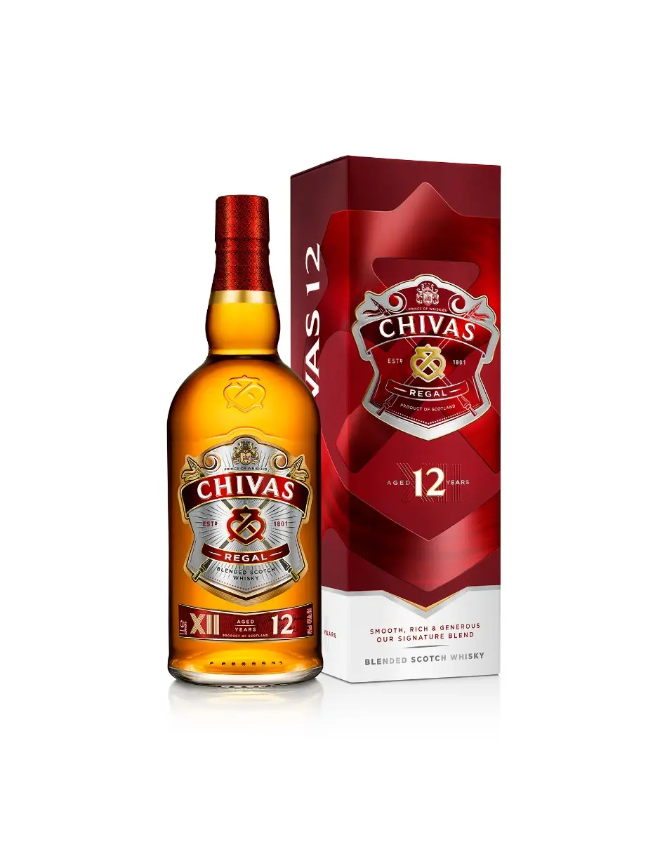 Whisky Chivas Regal 12 years Blended Scotch 1 L