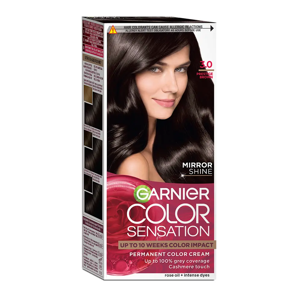Vopsea de par permanenta, Garnier Color Sensation 3.0 Saten Prestige, cu amoniac 110 ml