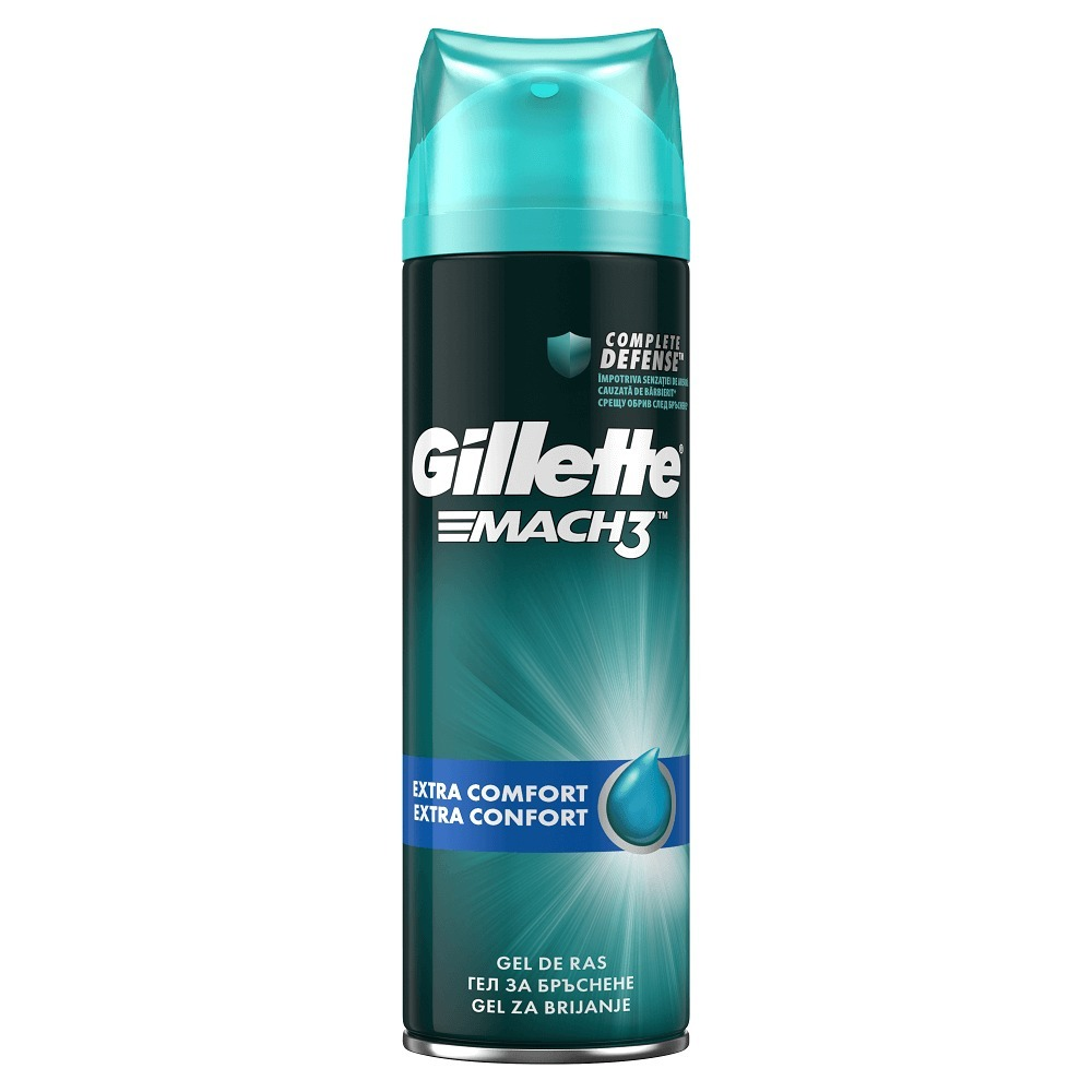 Gel de ras Gillette Mach3 Irritation Defense 200ml