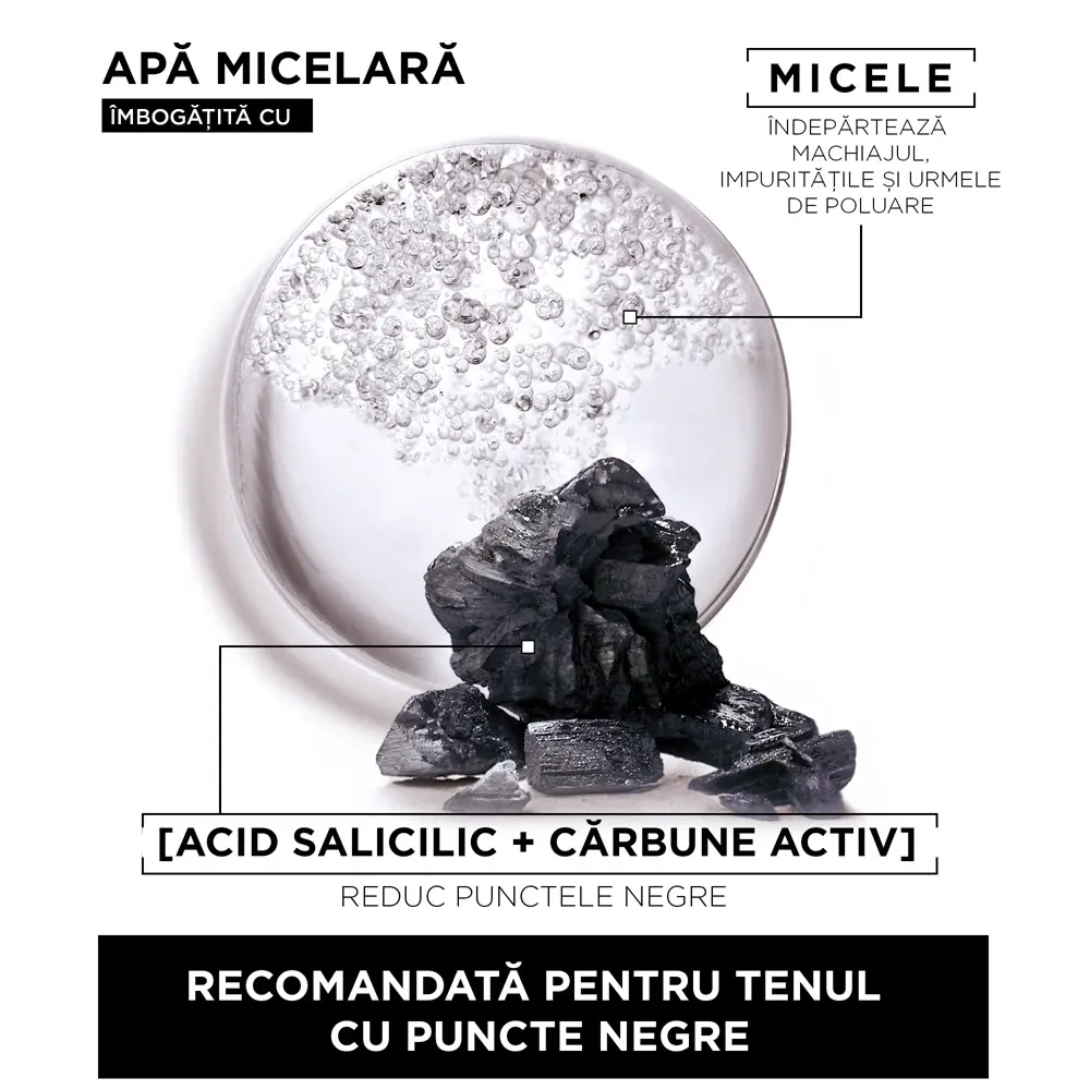 Apa Micelara Pure Active Garnier Skin Naturals, 400 ml