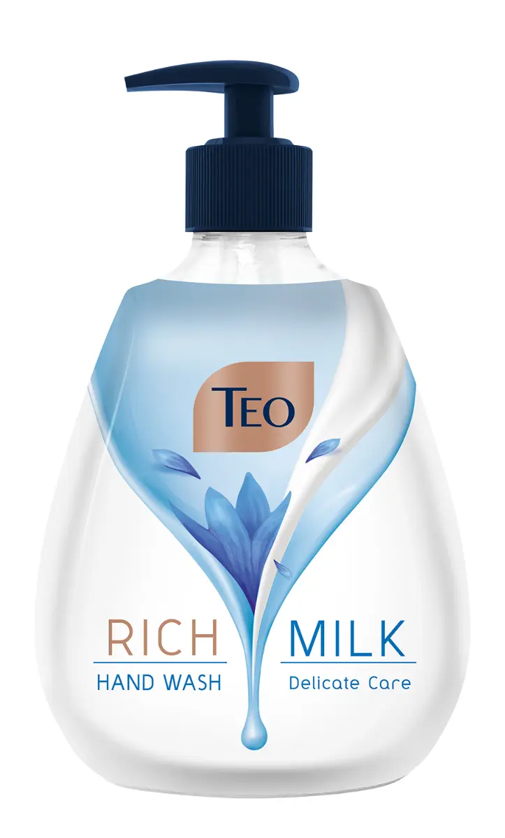 Sapun lichid TEO Rich Milk Delicate Care 400 ml