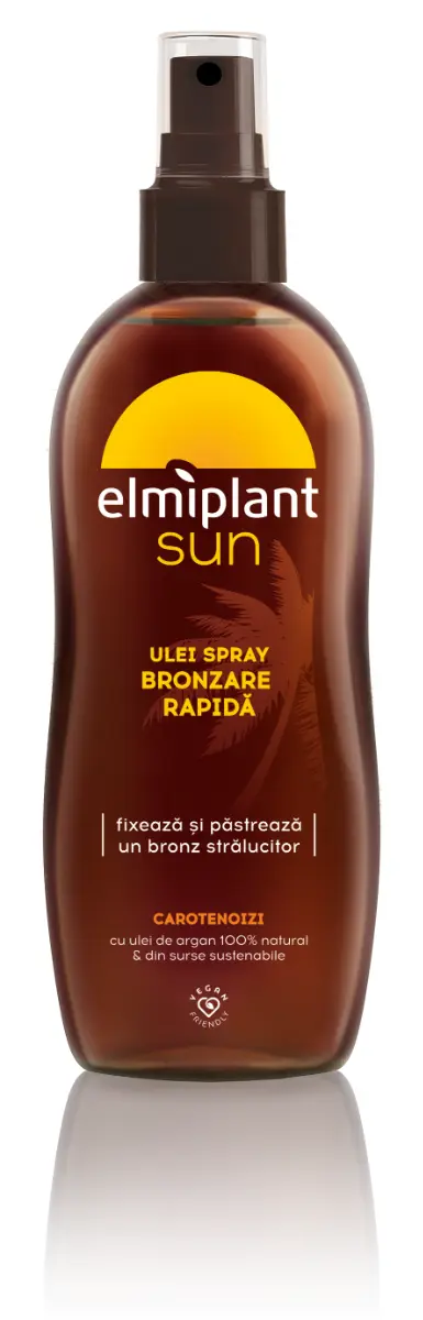 Ulei spray Elmiplant Sun, bronzare rapida fara SPF, 150 ml