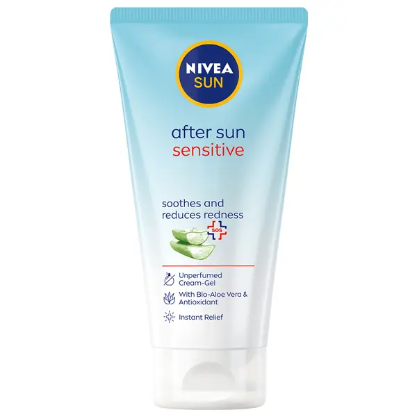 Crema-gel dupa plaja Nivea Sun After Sun Sensitive, 175 ml
