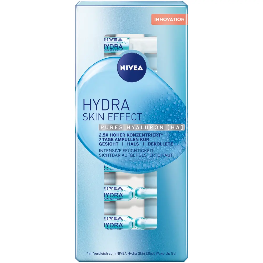 Fiole Nivea Hydra Skin Effect, 7 bucati x 1 ml