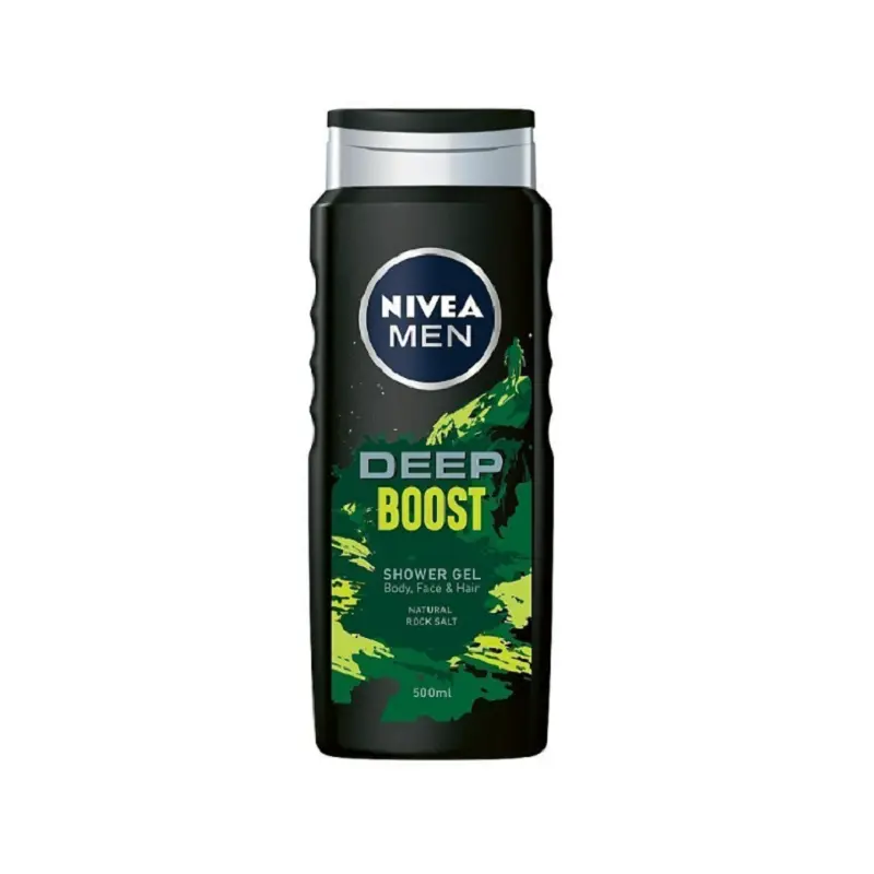 Gel de dus Nivea Men Deep Boost, 500 ml
