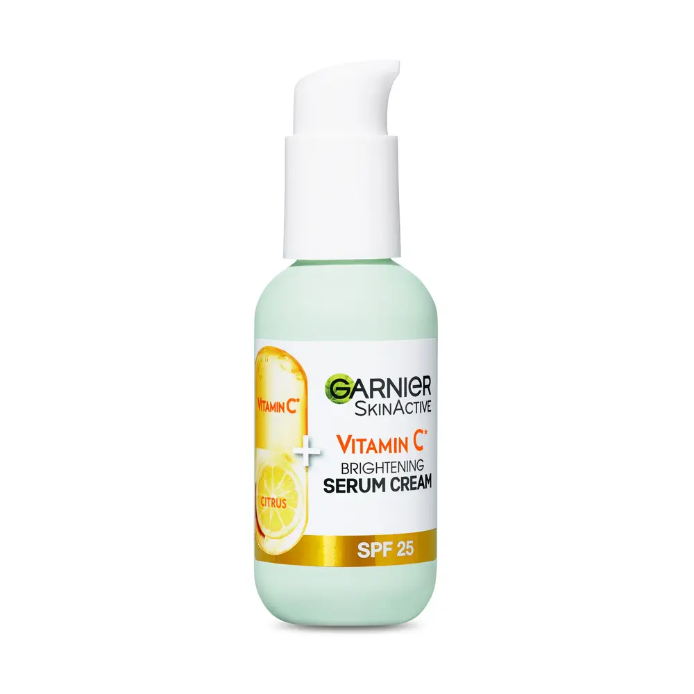 Serum crema cu Vitamina C Garnier Skin Active cu efect de iluminare, 50 ml