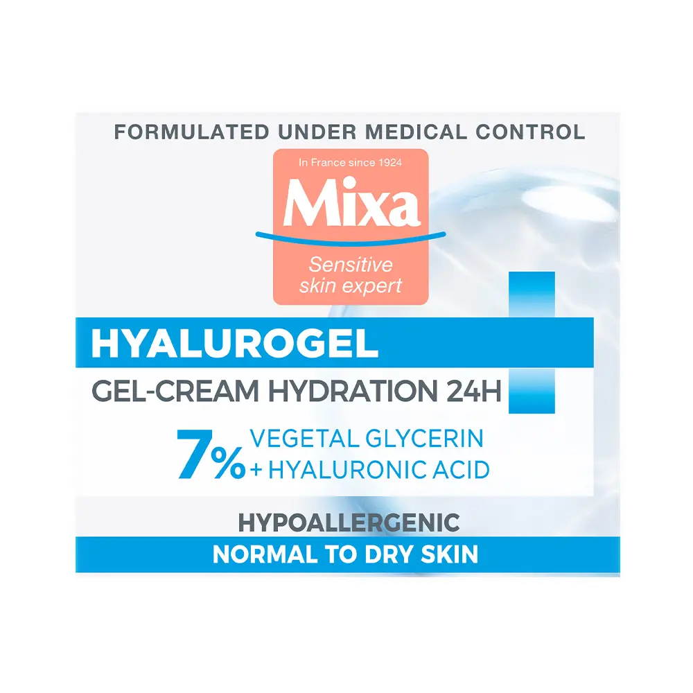 Crema hidratanta Mixa Hyalurogel Light cu acid hialuronic 50 ml