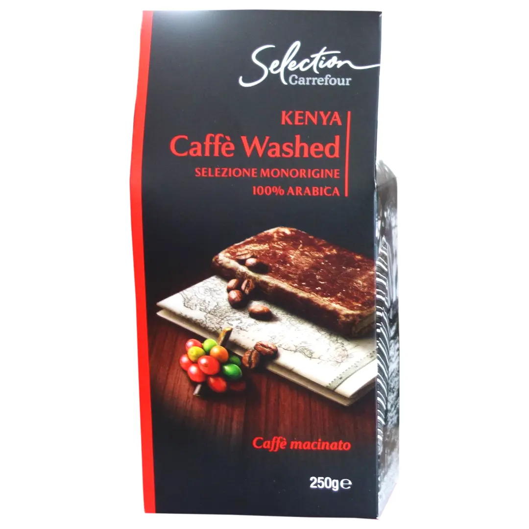 Cafea macinata Carrefour Kenya, 250 G