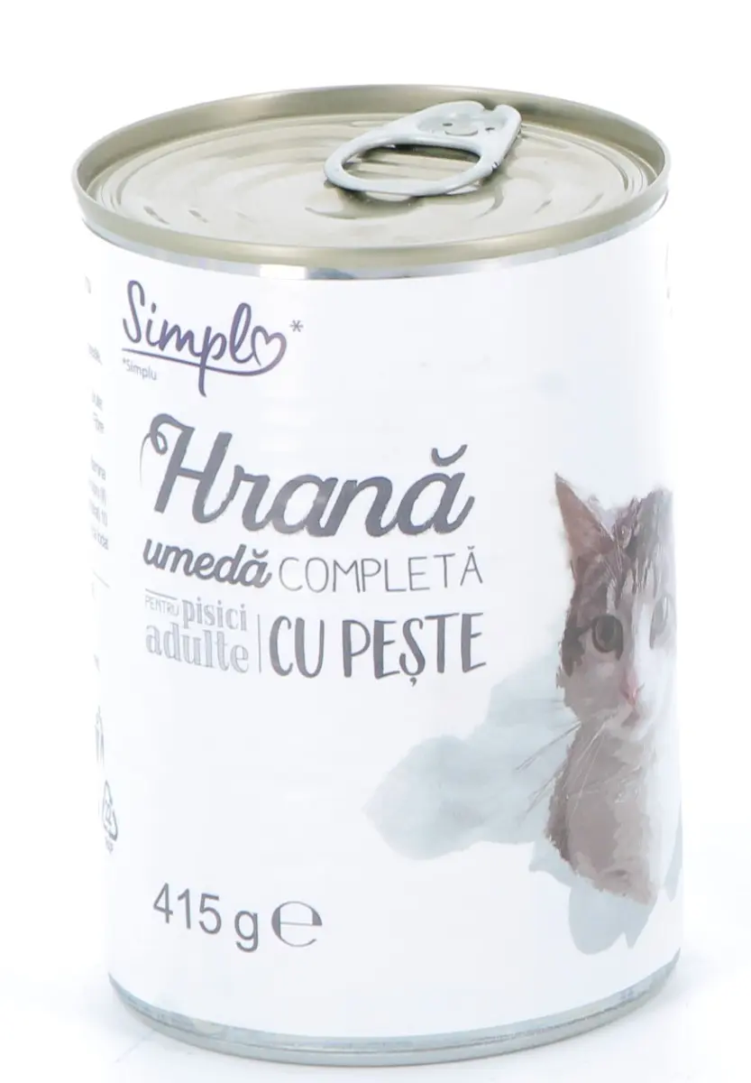 Hrana pentru pisici adulte cu peste Carrefour 415G