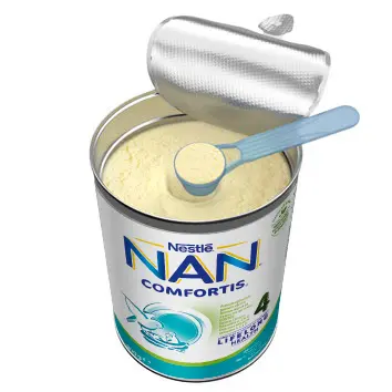 Lapte praf pentru copii de varsta mica Nestle Nan Comfortis 4, de la 2 ani, 800g