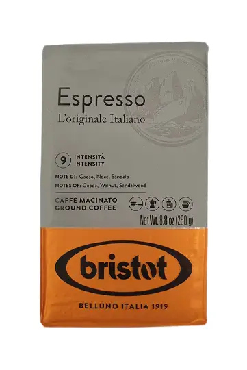 Cafea macinata Bristot  Espresso italiano dal 1919, 250g