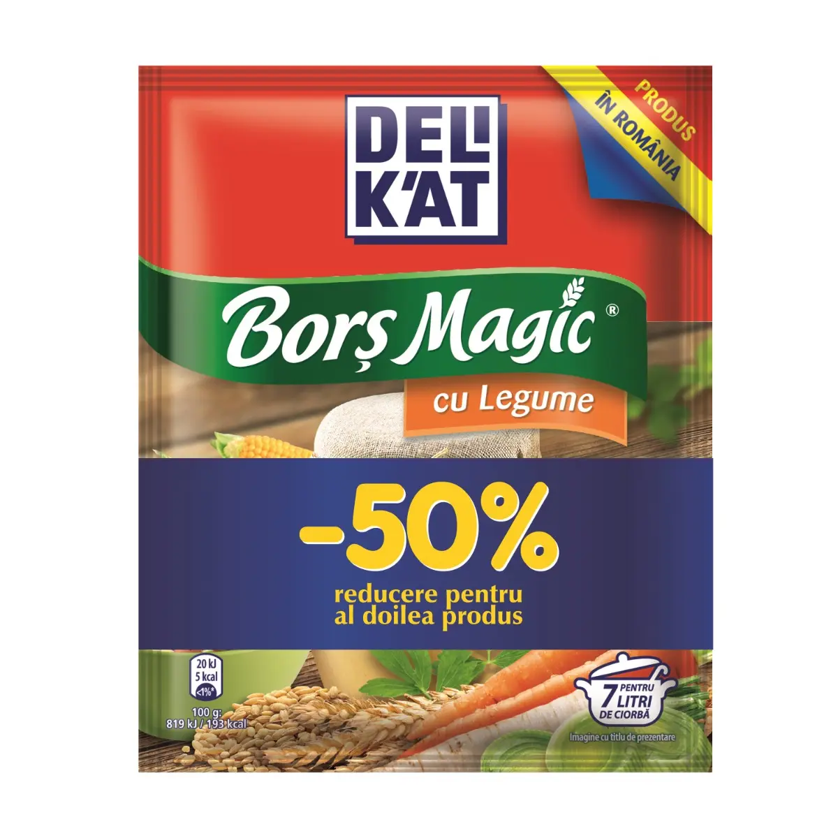 Bors Magic Delikat Legume 65g (1+1-50%)
