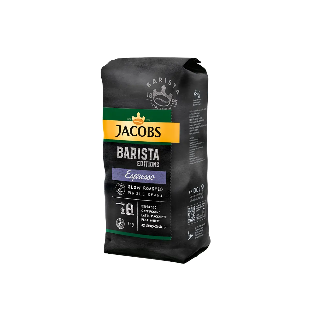 Cafea boabe Jacobs Barista Espresso, 1 kg