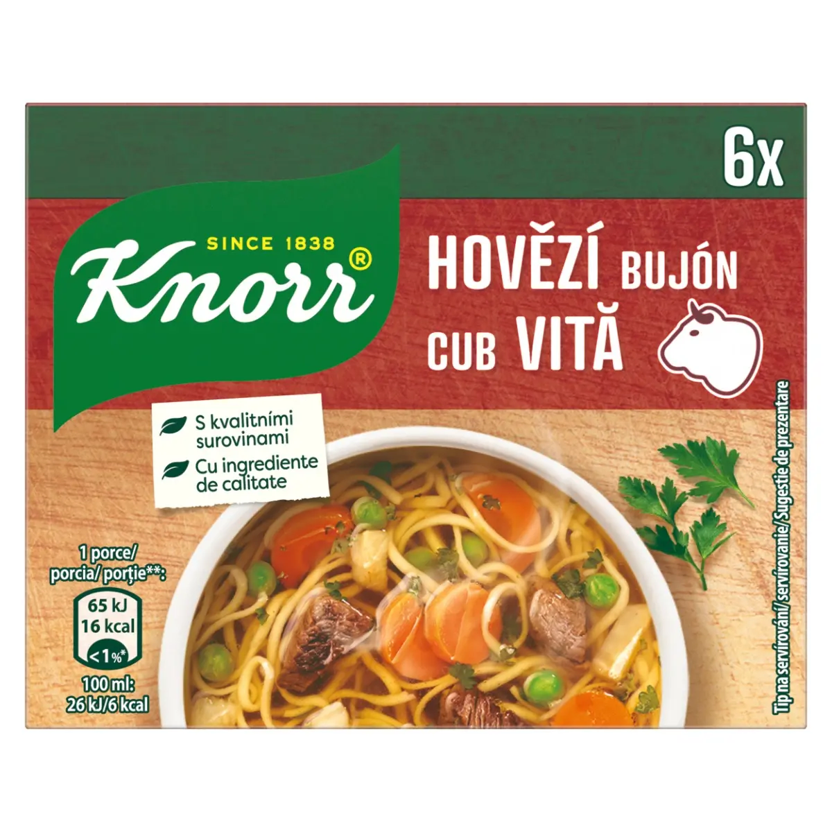 Pachet cub vita Knorr 60g