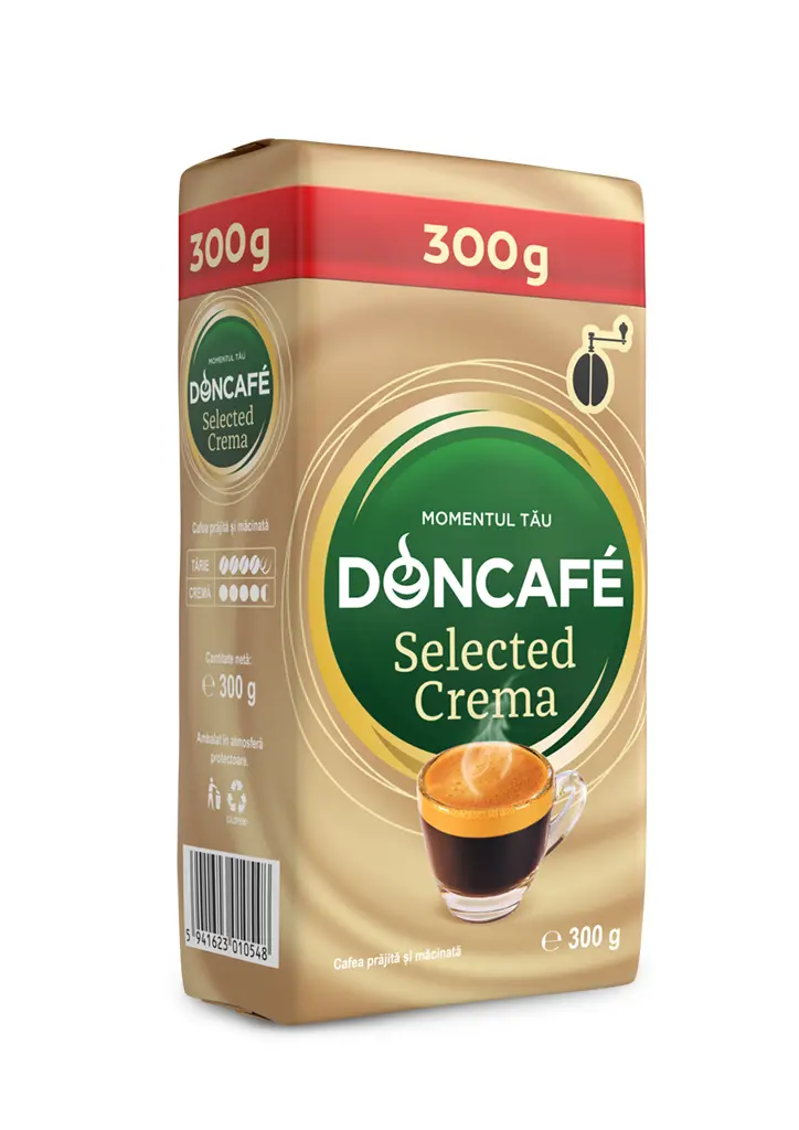 Cafea macinata Doncafe Selected Crema 300 g