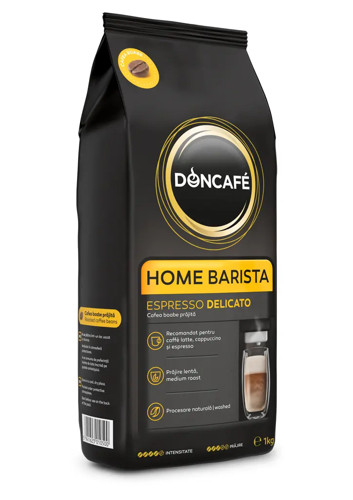Cafea boabe Doncafe Home Barista Espresso Delicato 1 kg