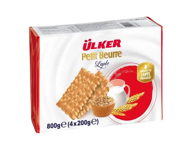 Biscuiti Ulker Petit Beurre Lapte 800g